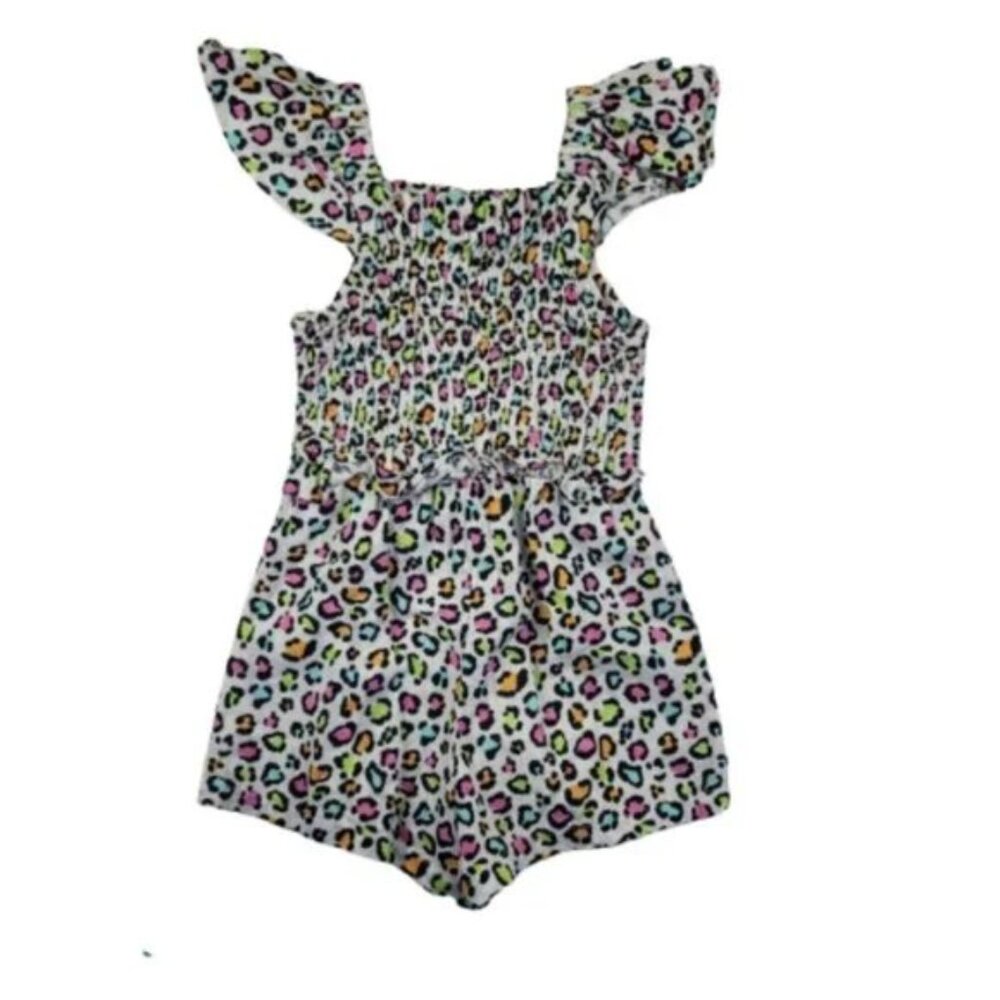 Vince Camuto Animal Print Romper Size 4 - Picture 2 of 7